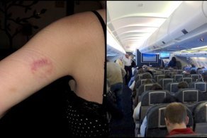 Самолету пришлось сесть и высадить пассажира, который кусал всех вокруг