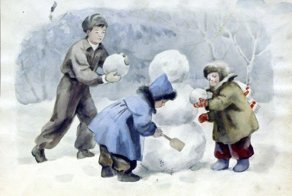 История снеговика: Когда он был страшным чудовищем, и для чего его лепили в старину