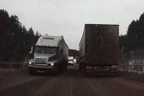 Беспечному водителю помог ангел-хранитель