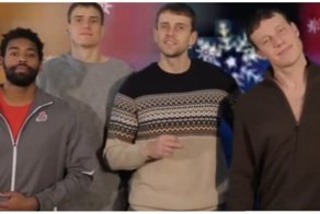 Баскетболисты клуба «Локомотив-Кубанm» сняли веселую пародию на клип «Новый год» группы «Стекловата»