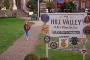 Хилл-Вэлли тогда и сейчас