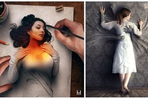 "Живые" цифровые картины иллюстратора Туллиуса Хейера
