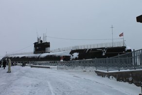Подводная лодка в Тушино