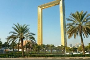 В Дубае открылась новая достопримечательность - рама Dubai Frame высотой 150 метров