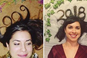 Девушка делала фото каждый год в течение десятилетия и за эти 10 лет совсем не изменилась