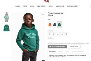 H&M обвинили в расизме из-за детской толстовки
