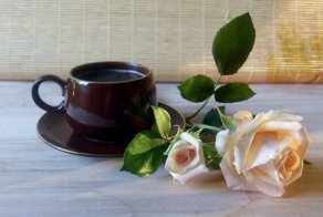 Роза из полимерной глины