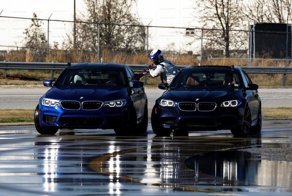 Мировой рекорд по непрерывному дрифту с дозаправкой на BMW M5