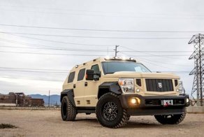 Rhino GX Executive: роскошная и бронированная модификация пикапа Ford F-450