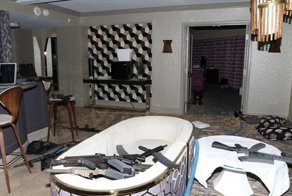 Полиция показала арсенал лас-вегасского стрелка