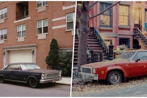 Припаркованные автомобили в объективе фотографа Френка Бобота