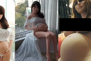 Фотографии беременных секс-кукол потрясли интернет