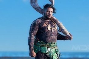 Американец сделал косплей на здоровяка Мауи из «Моаны»