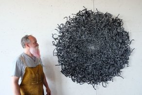 Необыкновенные скульптуры из гвоздей от Джона Бисби