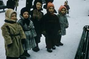 Советские зимние развлечения
