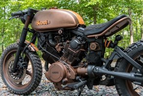 "Scout" Yamaha XV750 1983: скрэмблер от Industrial Moto