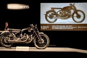 Vincent Black Lightning 1951 - самый дорогой мотоцикл в мире ушел с молотка