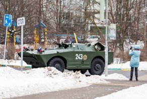 БРДМ-1: восьмиколёсный и к тому же плавает