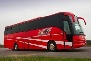 Автобус, который команда Scuderia Ferrari использовала в 2000-х, уйдет с молотка