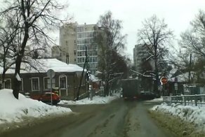 Авария дня. Фура без тормозов в Воронеже