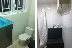 Эту квартиру в Гонконге площадью 4 кв. метра сдают за 370 долларов в месяц