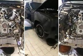 Как поменять сальник в дорогущем Bentley
