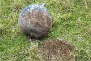 В Перу с неба упал неизвестный шар с русскими буквами