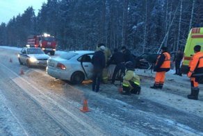 Авария дня. В лобовом столкновении погибли пожилые супруги