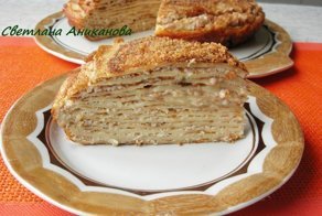 Венгерский блинный торт