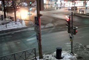 Авария дня. В Перми, в результате ДТП, сгорел автомобиль такси