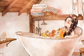 Корейская художница рисует детские сны