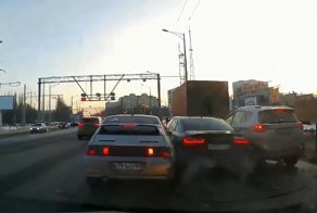 Авария дня. Массовое ДТП в Самаре