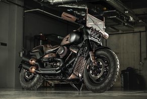 Fat Max - постапокалиптический кастом-байк Harley-Davidson