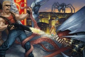 Как бы выглядела компьютерная игра Half-Life, если бы главным героем стал Дюк Нюкем