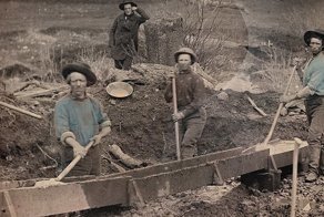 Редкие фотографии 19 века: золотая лихорадка в Калифорнии