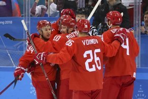 Всё! Привет, Америка! Русские хокеисты победили в 1/4 финала на ОИ 2018