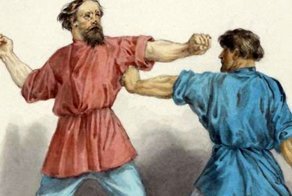 Кулачный бой на Руси