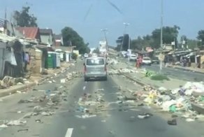 Ужасающая степень загрязнения улиц столицы ЮАР