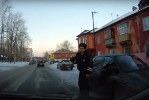 Не пропустил пешехода. Развод на пустом месте