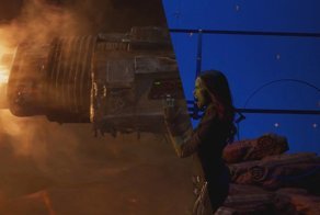 Стражи Галактики. Часть 2: До и после спецэффектов