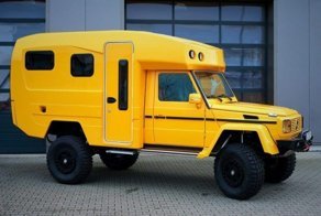 Кемпер на базе Mercedes G-класс для состоятельных путешественников