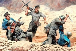 Последний бой русских моряков: из дневника немецкого унтер-офицера