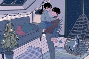 Как выглядит жизнь любящей пары: иллюстрации корейского художника Мён-Минхо