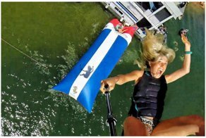 Модные поплавки -  водные аквапарки для отдыха и наслаждения