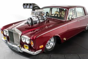 Классический Rolls-Royce для гонок с каркасом безопасности выставили на продажу