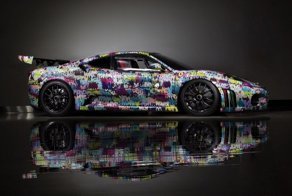 Граффити, как искусство: разукрашенный Ferrari выставят на торги