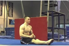 Сальто назад из положения сидя