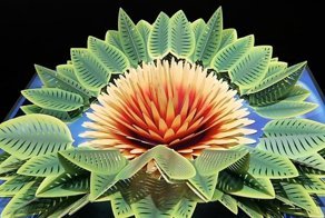 Трёхмерные всплывающие объекты из бумаги Питера Дамена (Peter Dahmen)