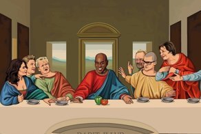 Jim’ll Paint It: Бредовые рисунки на заказ в блоге британского художника