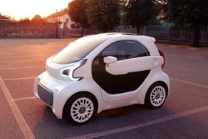 Электромобиль стоимостью 7500 долларов, созданный на 3D-принтере всего за 3 дня